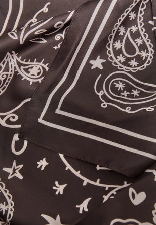 Платок с цветочным узором «пейсли»- Заказать в России