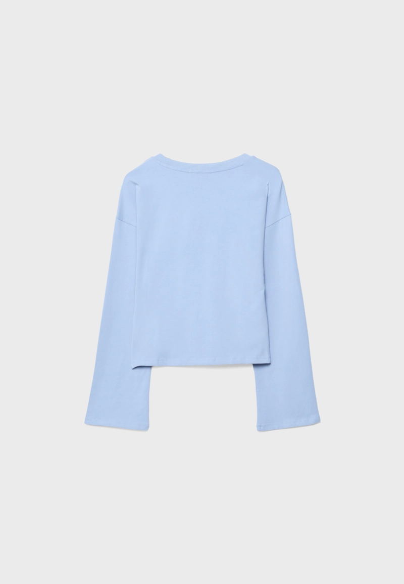 Футболка с рукавами в стиле кимоно