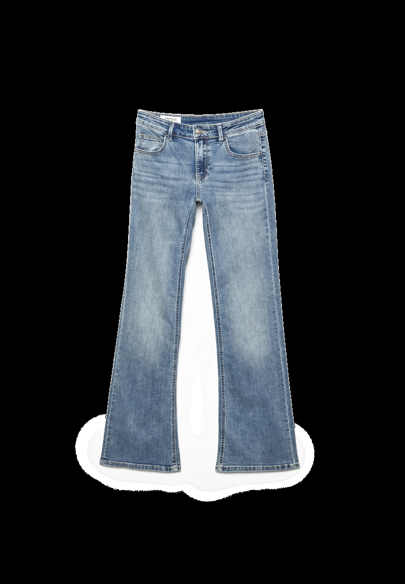 Джинсы клеш с низкой посадкой