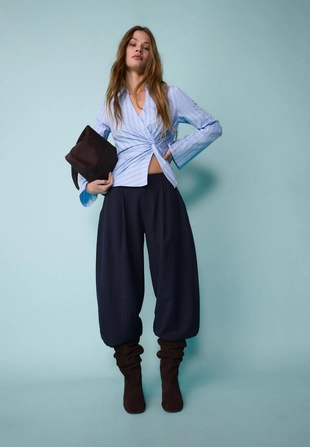 Брюки-баллоны- Заказать в России