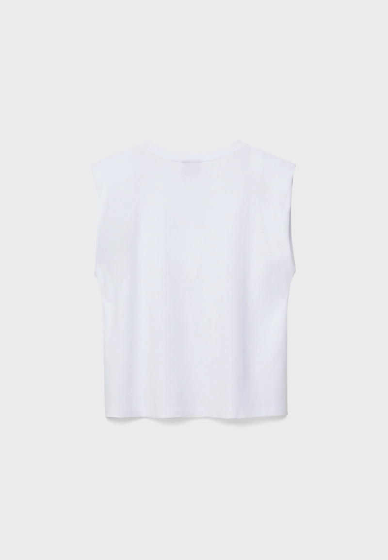 Базовая футболка с подплечниками