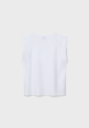 Базовая футболка с подплечниками- Заказать в России