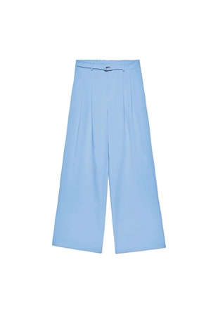 Широкие брюки с пряжкой- Заказать в России