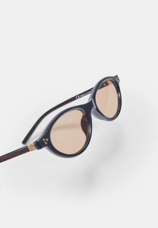 Маленькие овальные очки в пластиковой оправе- Заказать в России