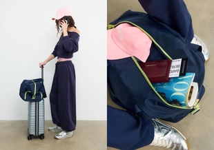 Сумка с контрастной отделкой- Заказать в России