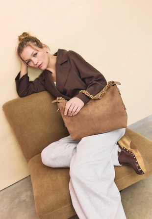 Сумка через плечо с цепочкой- Заказать в России