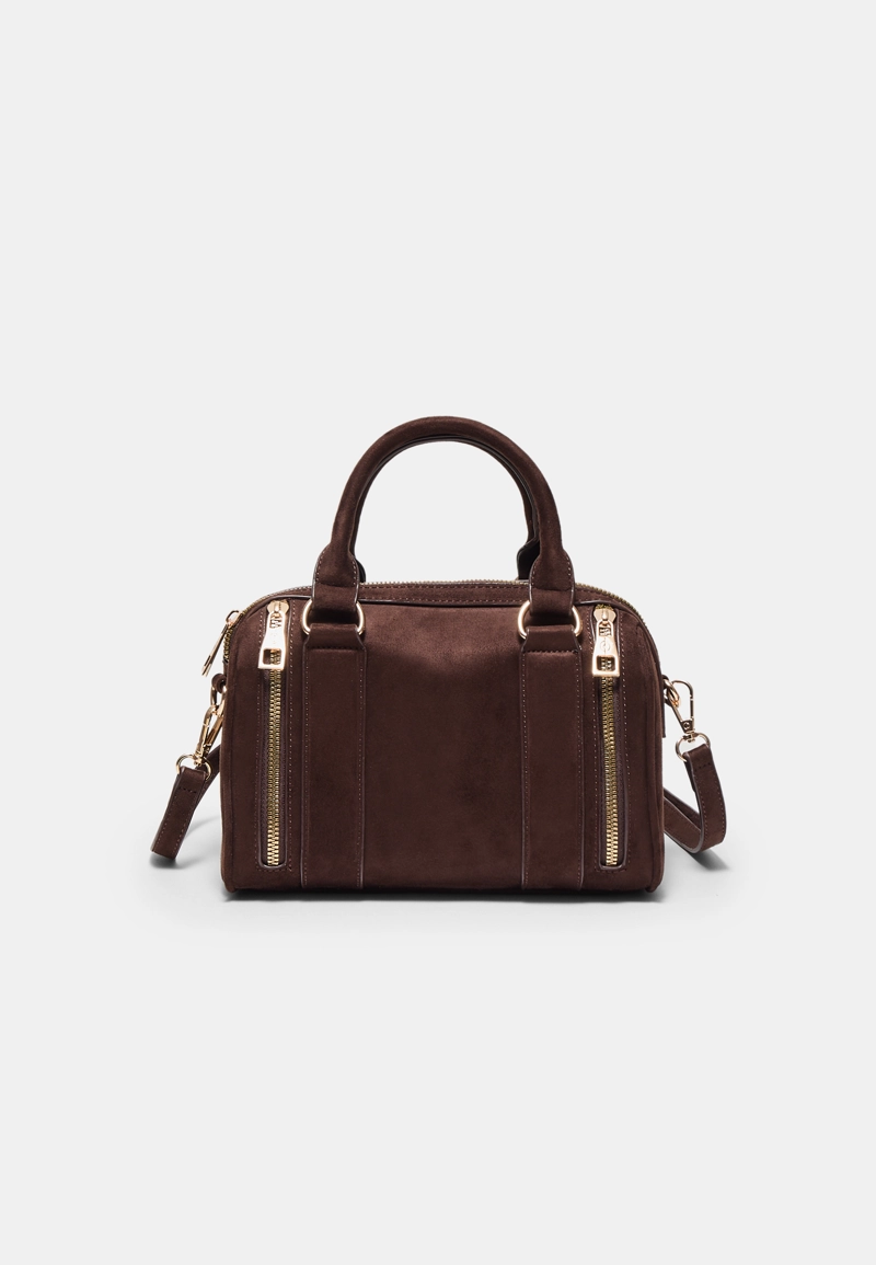 Сумка через плечо с молниями