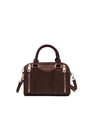 Сумка через плечо с молниями- Заказать в России