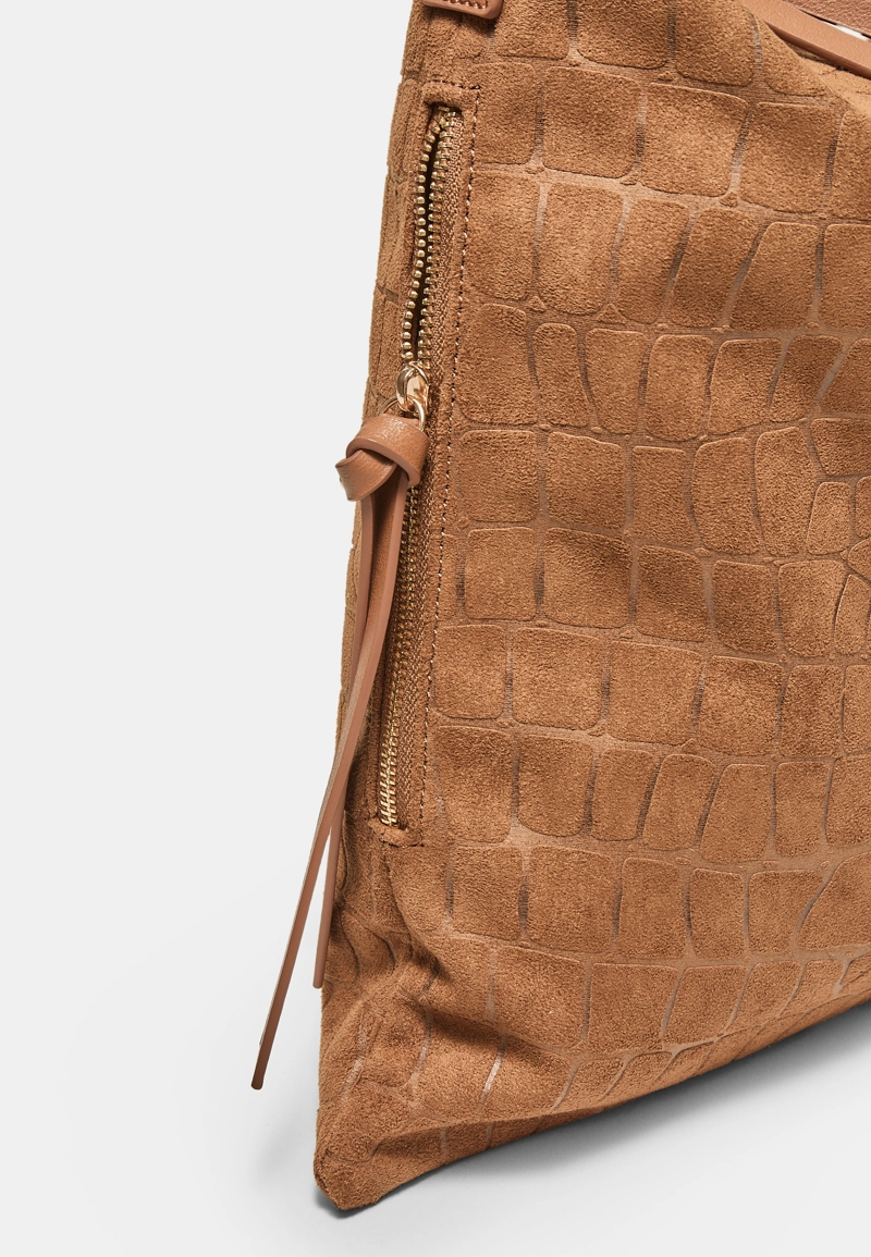 Мягкая сумка на плечо на молнии