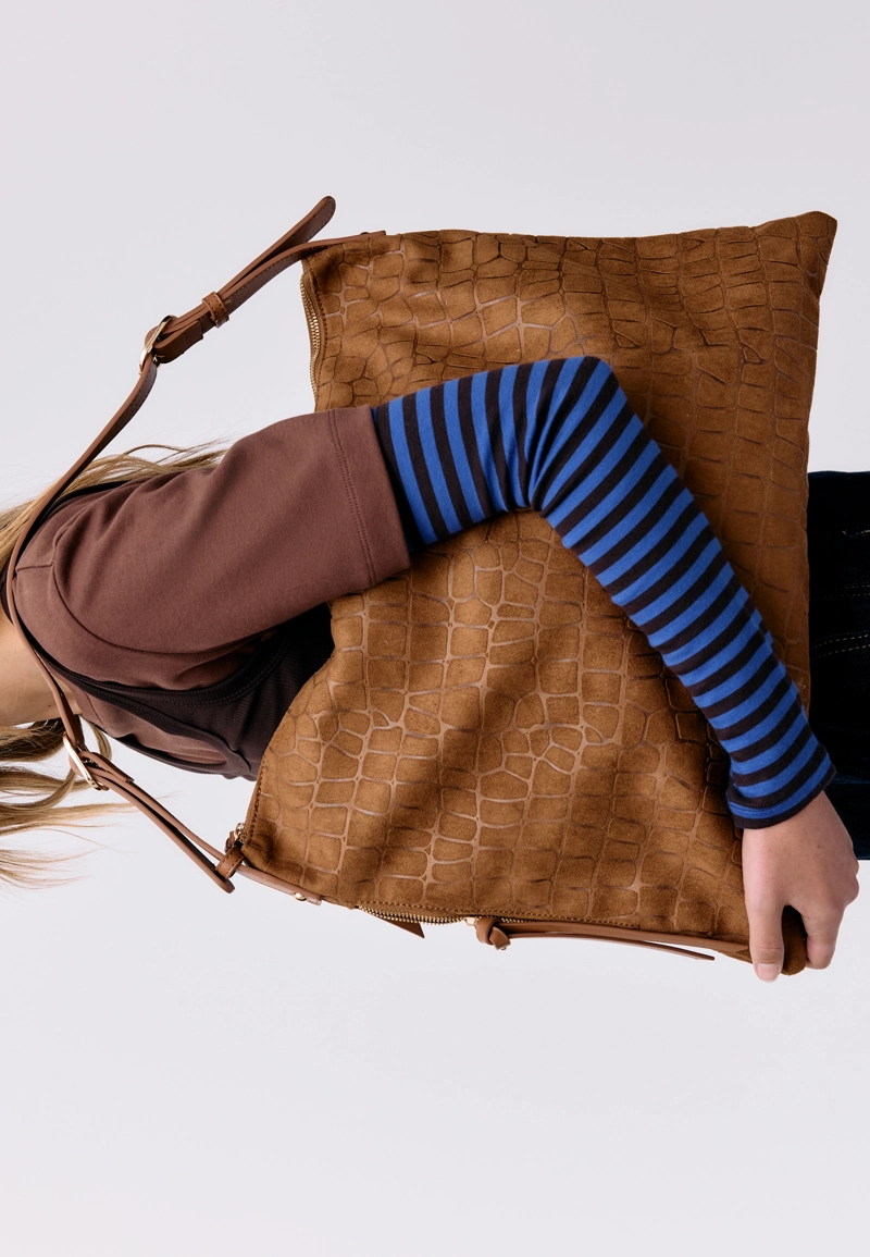 Мягкая сумка на плечо на молнии