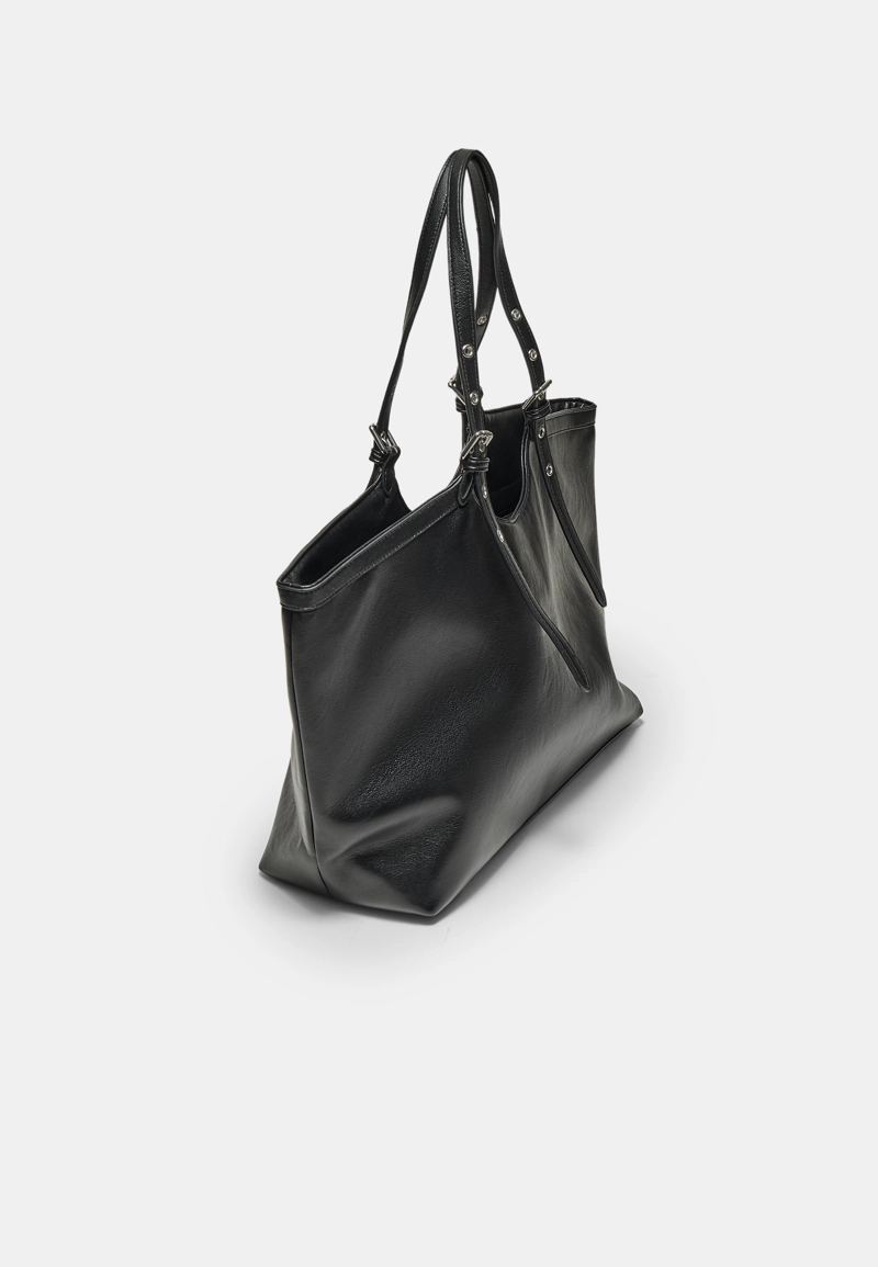 Сумка-шопер с мини-пряжками