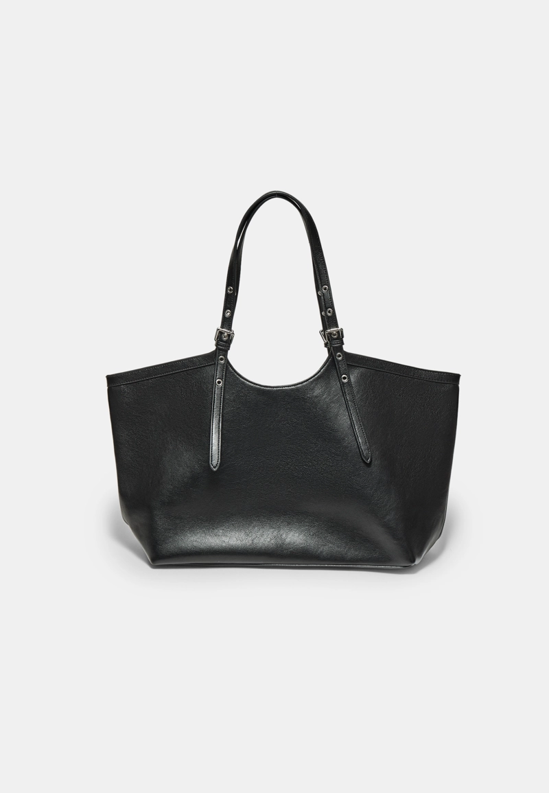 Сумка-шопер с мини-пряжками