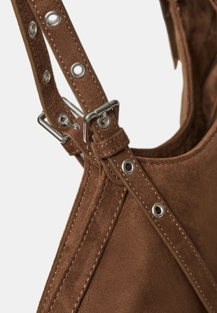 Сумка-шопер с мини-пряжками- Заказать в России