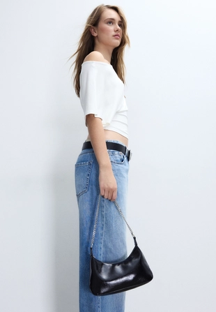 Сумка через плечо с цепочками- Заказать в России