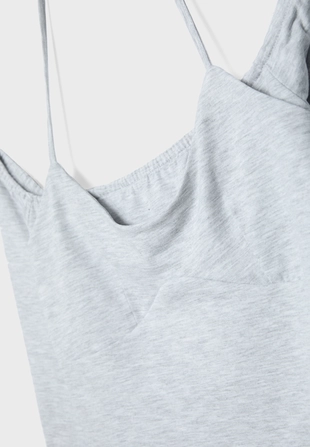 Лонгслив с длинными рукавами и горловиной халтер- Заказать в России