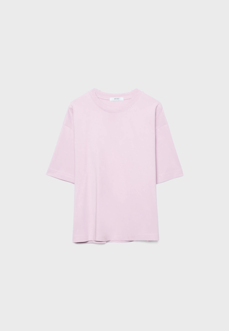 Футболка оверсайз с короткими рукавами