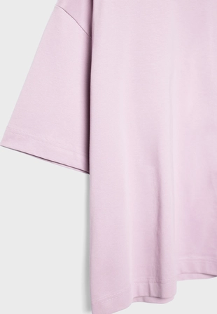 Футболка оверсайз с короткими рукавами- Заказать в России