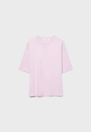 Футболка оверсайз с короткими рукавами- Заказать в России