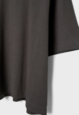 Футболка оверсайз с короткими рукавами- Заказать в России