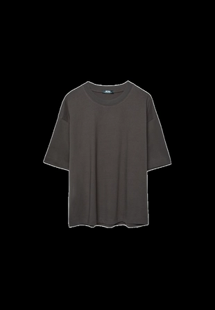 Футболка оверсайз с короткими рукавами- Заказать в России