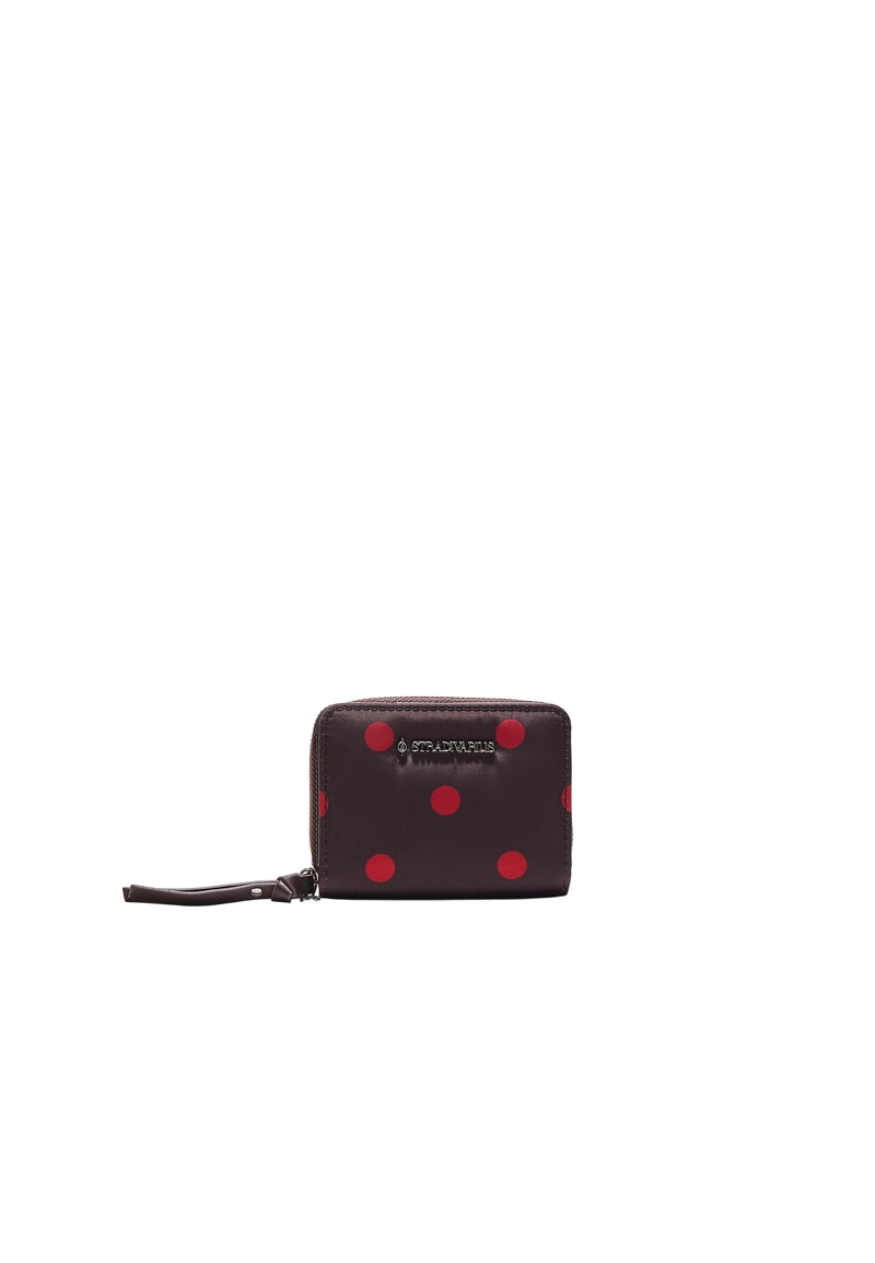 Кошелек для карт в горошек