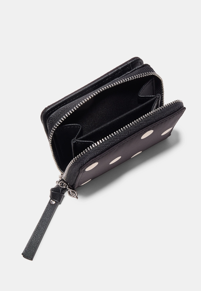 Кошелек для карт в горошек