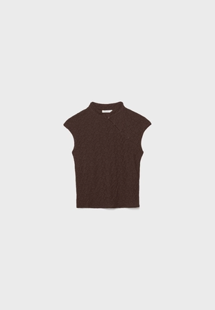 Футболка в стиле ципао с кружевом- Заказать в России