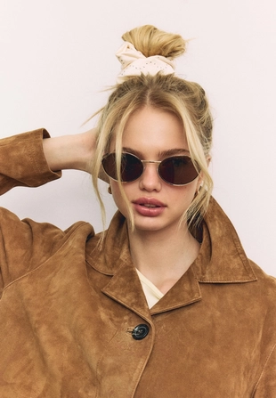 Набор из 2 резинок для волос с заклепками- Заказать в России