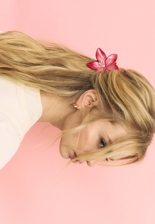 Заколка-цветок- Заказать в России