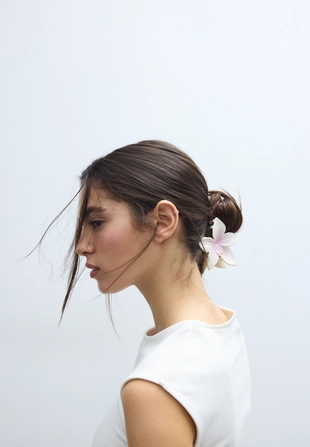 Заколка-цветок- Заказать в России