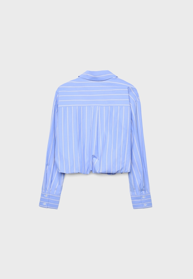 Рубашка-рубашка из двух материалов Globo