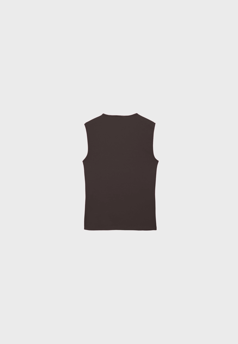 Базовая майка без рукавов