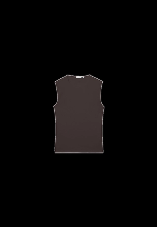 Базовая майка без рукавов- Заказать в России