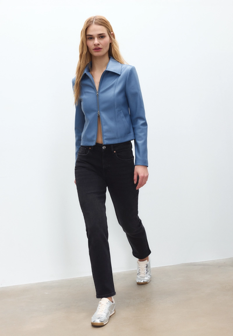 Джинсы D14 зауженные комфортные