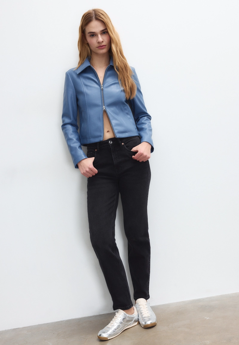 Джинсы D14 зауженные комфортные