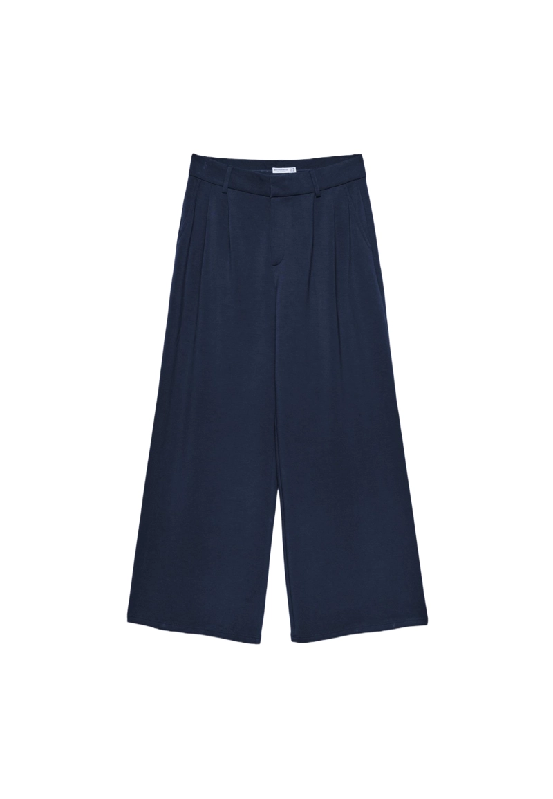 Брюки классические из мягкой ткани