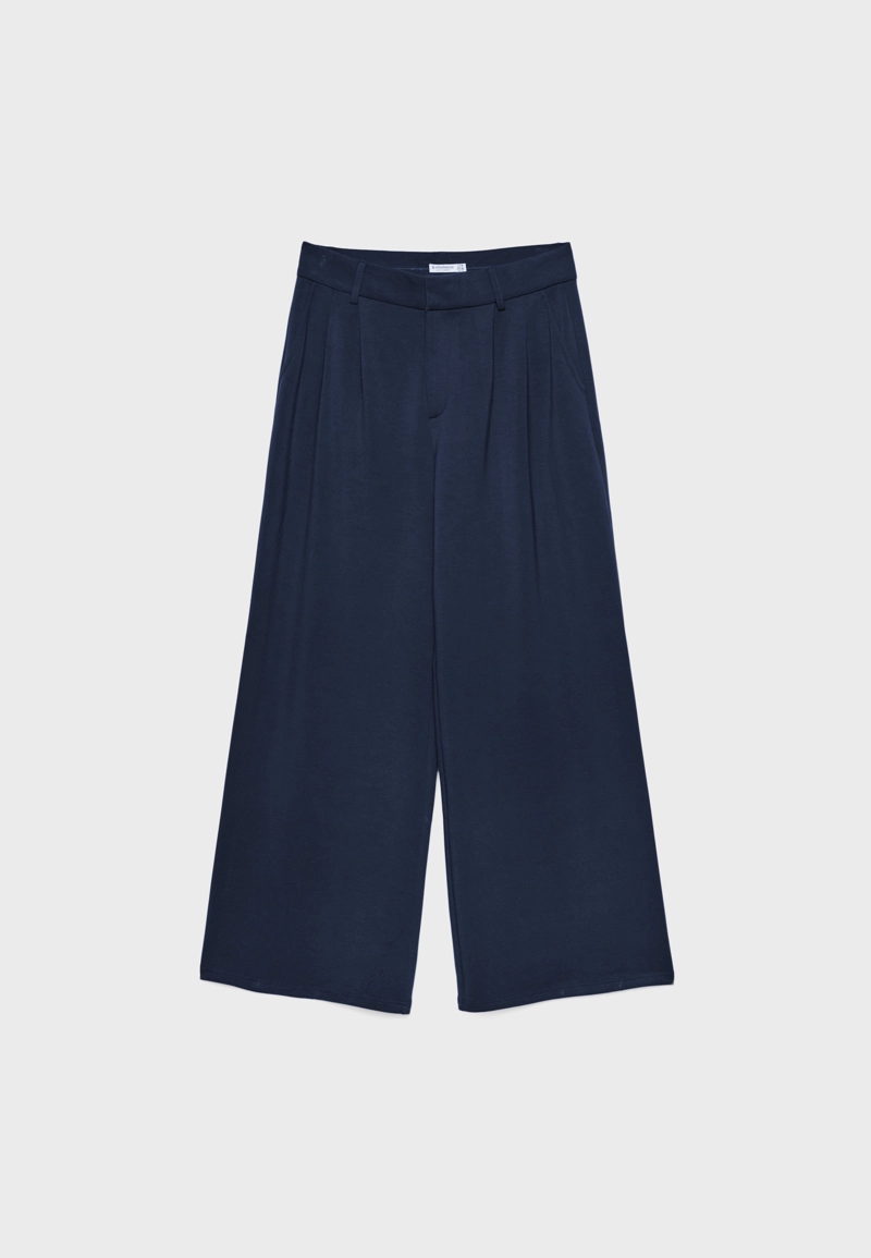 Брюки классические из мягкой ткани