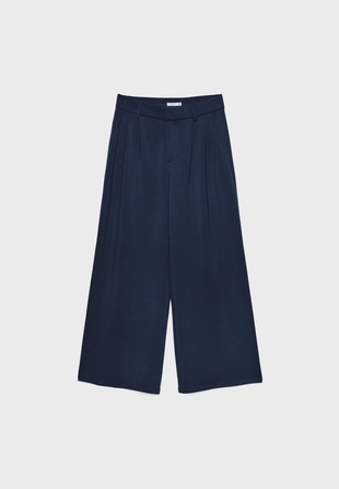 Брюки классические из мягкой ткани- Заказать в России