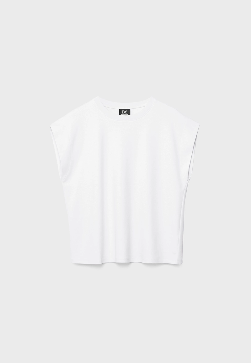 Базовая футболка со спущенным рукавом B06