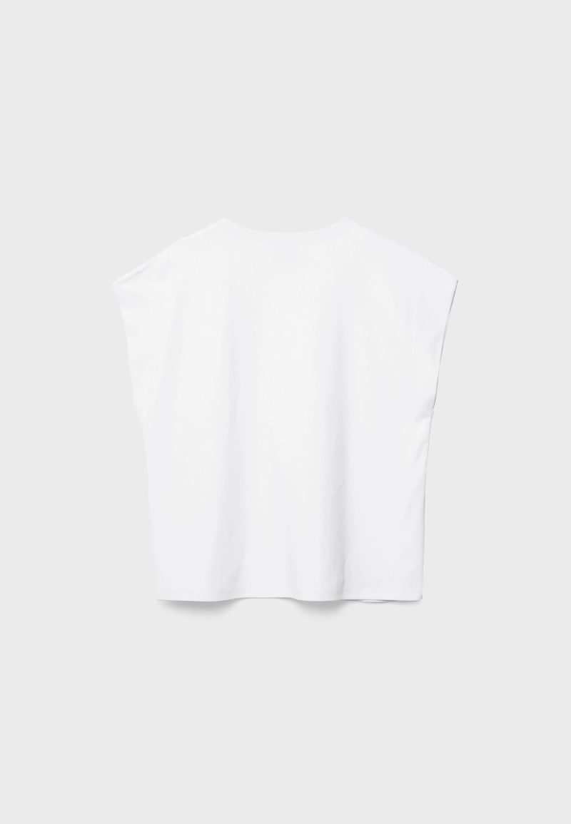 Базовая футболка со спущенным рукавом B06