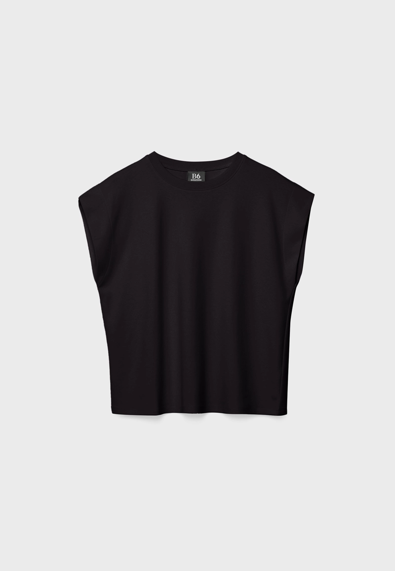 Базовая футболка со спущенным рукавом B06