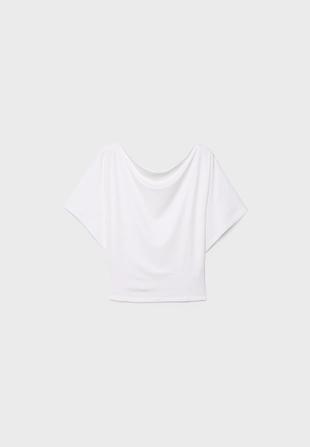 Базовая футболка с рукавами «летучая мышь»- Заказать в России