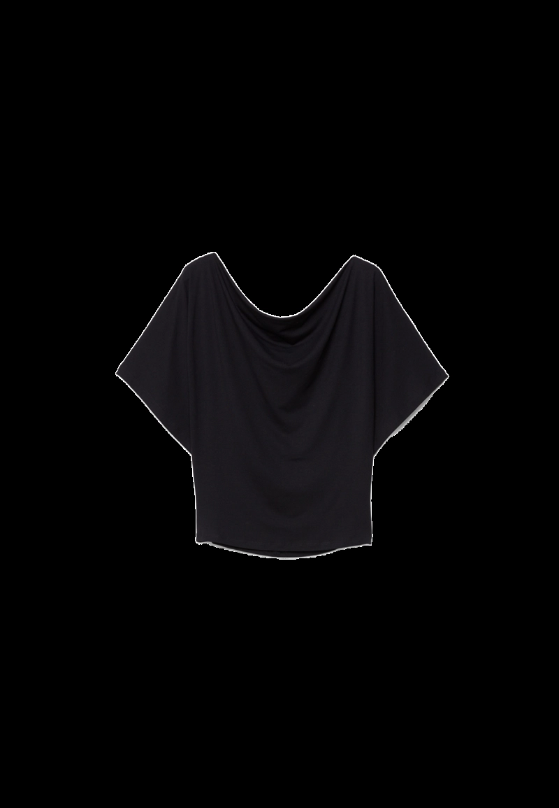 Базовая футболка с рукавами «летучая мышь»