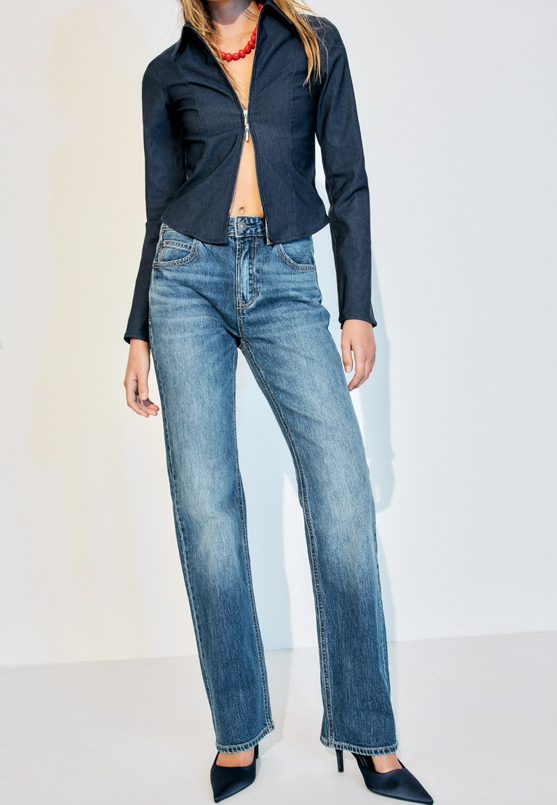 D98 Джинсы прямого кроя