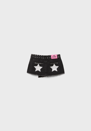 ONE DILEMMA STUDDED SKORT- Заказать в России