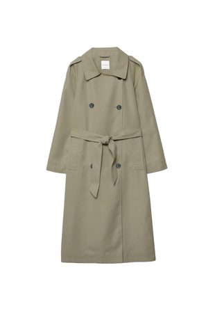 Длинный струящийся тренч- Заказать в России