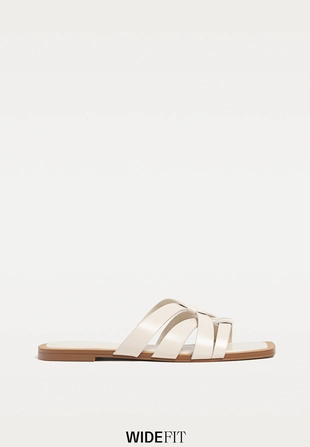 WIDE FIT. сандалии на плоской подошве с ремешками- Заказать в России