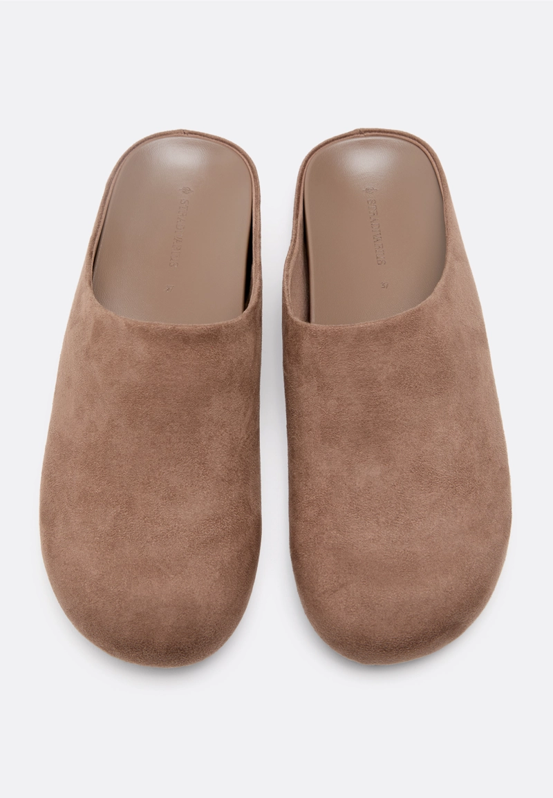 Сабо из искусственной кожи