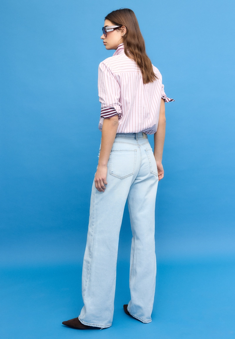 Джинсы прямого кроя D92