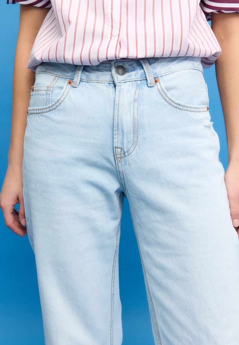 Джинсы прямого кроя D92